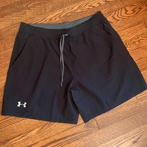 Mens under armor running shorts
